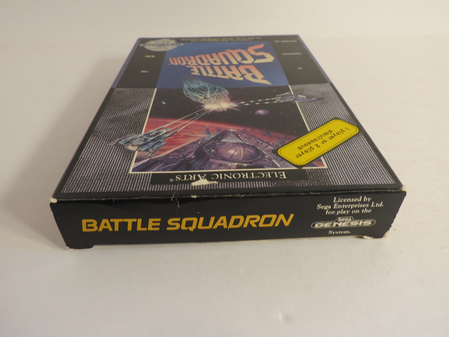 Battle Squadron Cardboard Sega Genesis Game CB