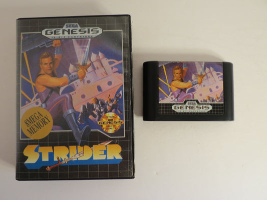 Strider Sega Genesis Game CB