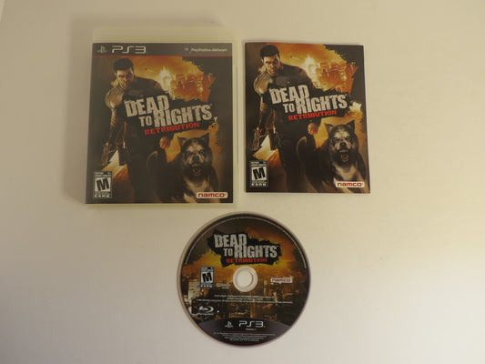 Dead to Rights Retribution Playstation 3 PS3 Game CIB