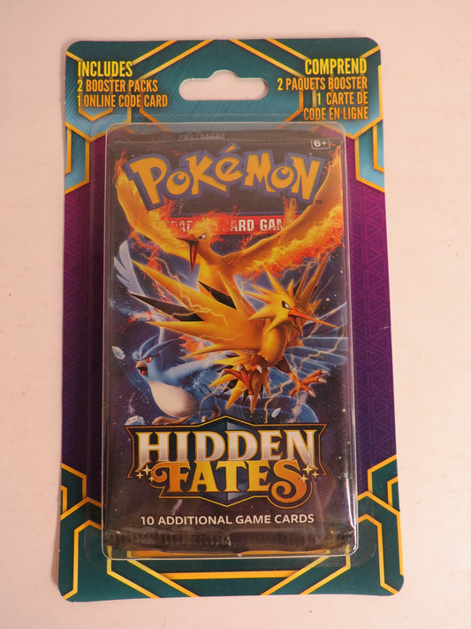 Hidden Fates 2 Booster Pack Blister Legendary Birds Pokemon