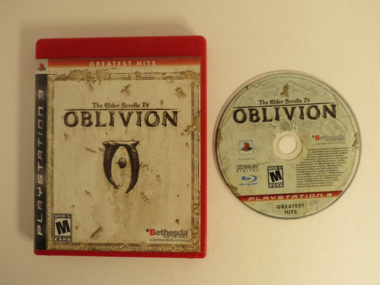 The Elder Scrolls IV: Oblivion Greatest Hits Playstation 3 PS3 Game CB
