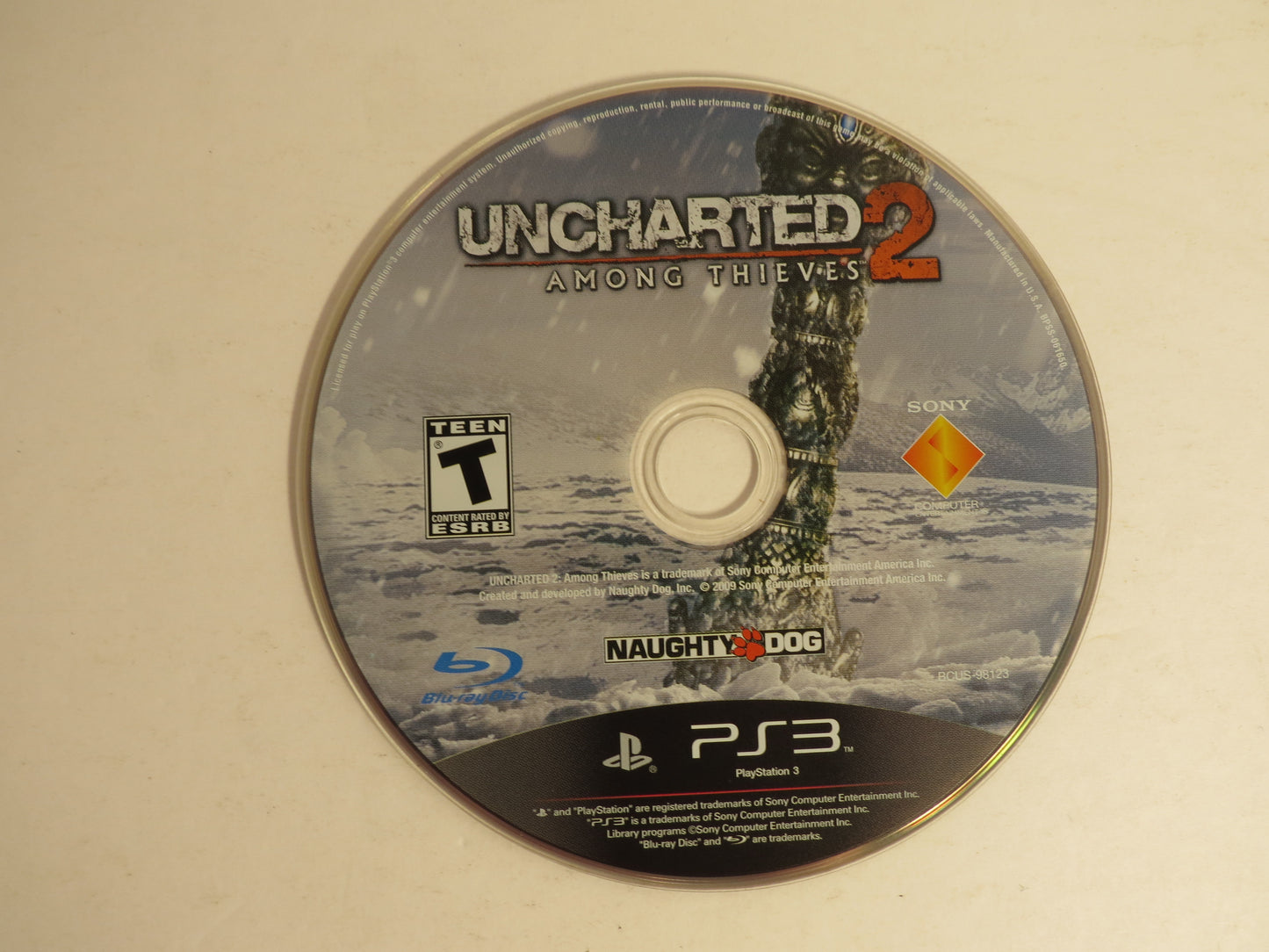 Uncharted 2: Among Thieves Playstation 3 PS3 Game CB