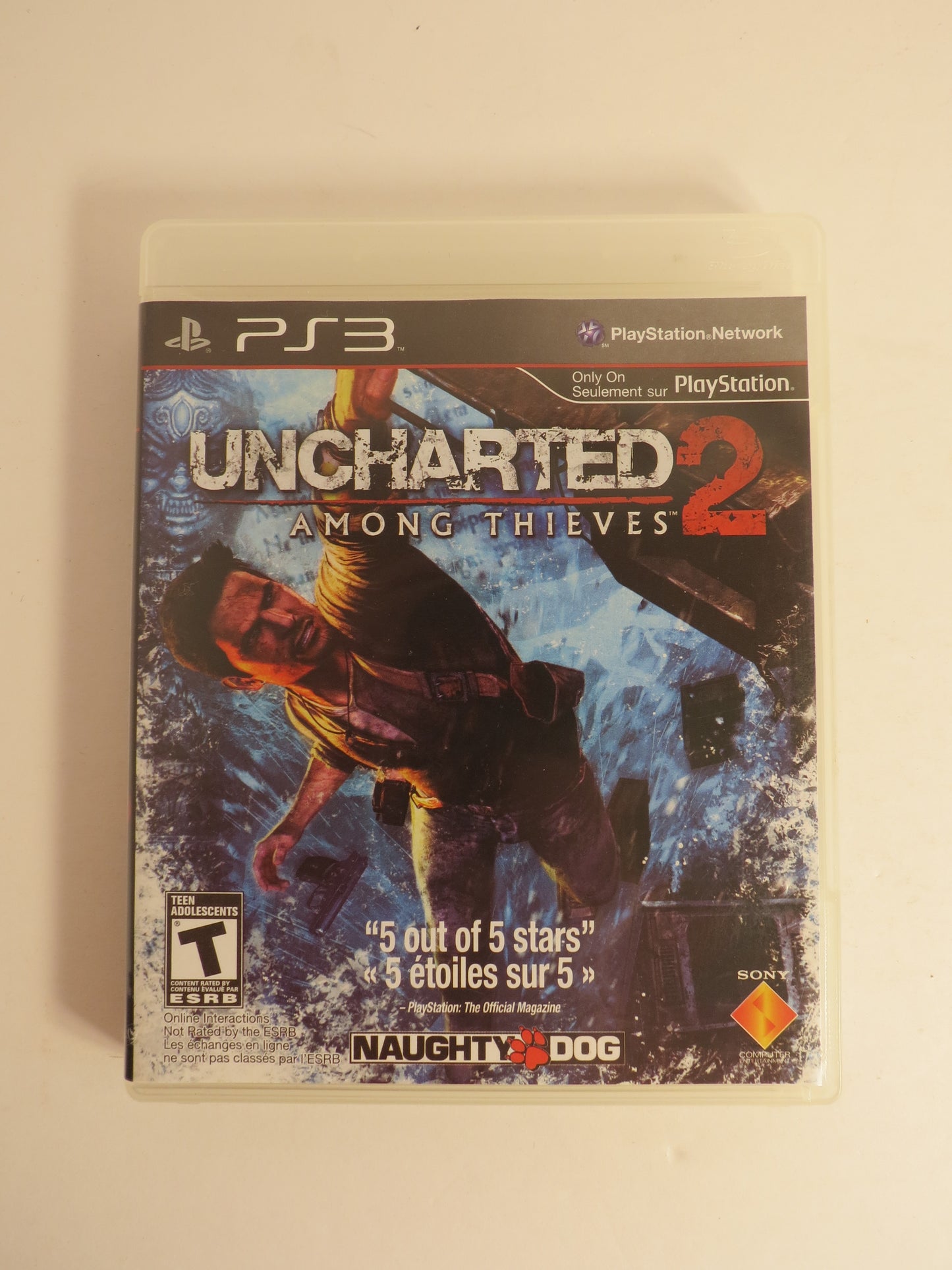 Uncharted 2: Among Thieves Playstation 3 PS3 Game CB