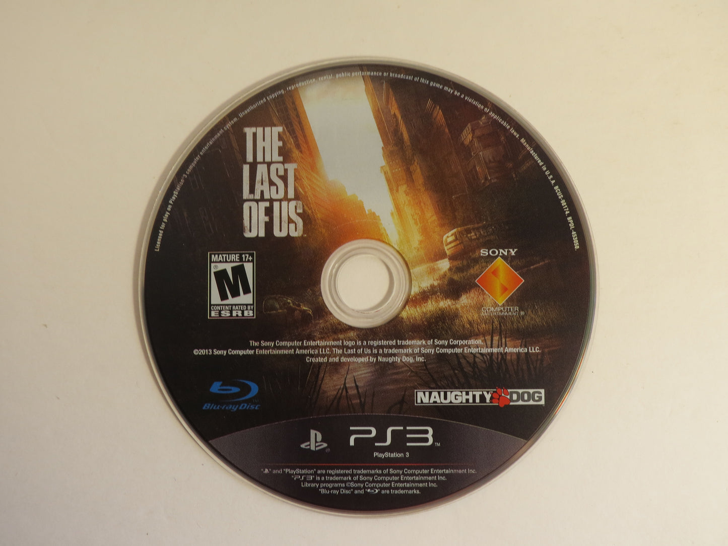 The Last of Us Playstation 3 PS3 Game CB