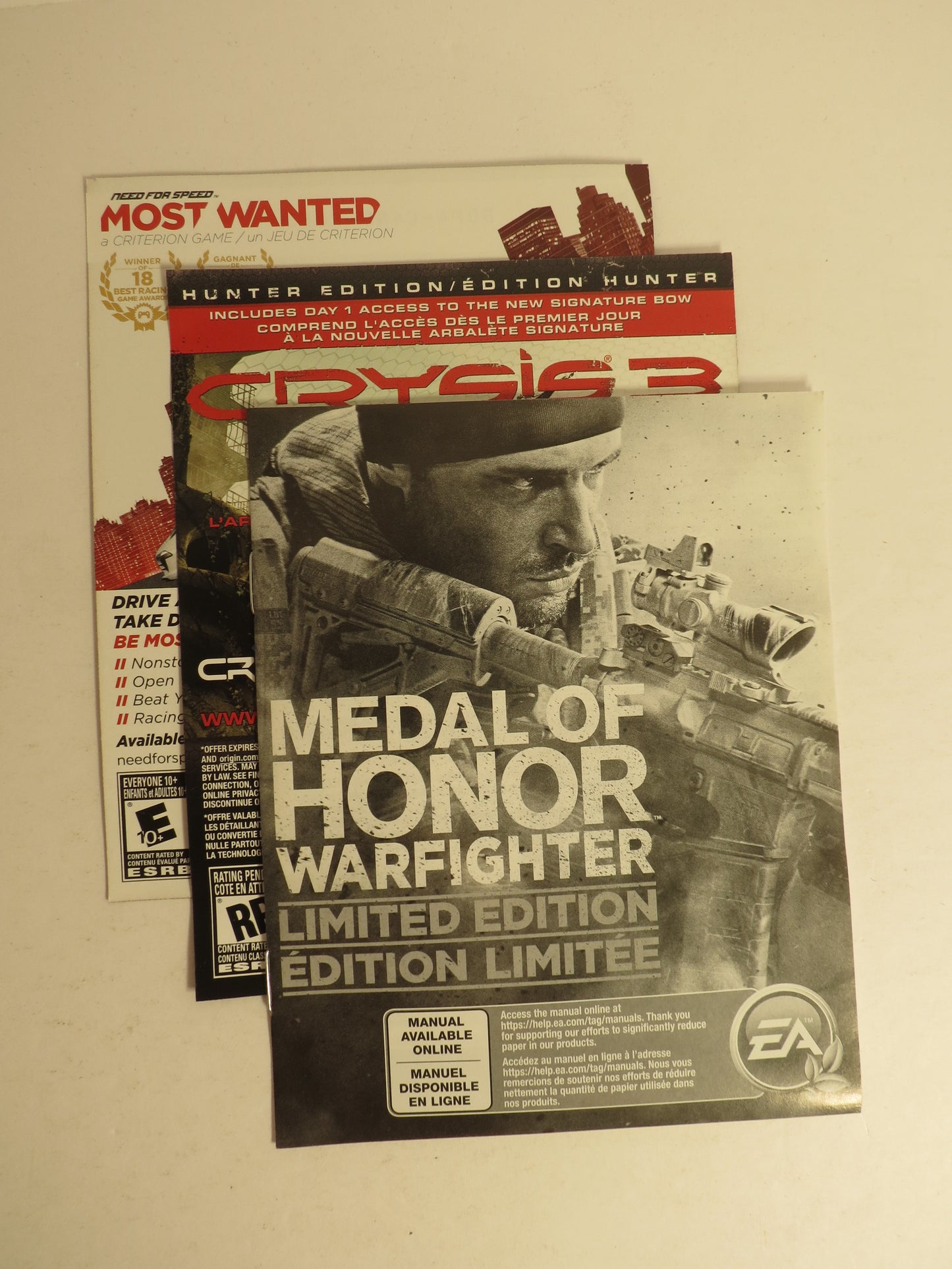 Medal of Honor Warfighter Limited Edition Playstation 3 PS3 Game CIB