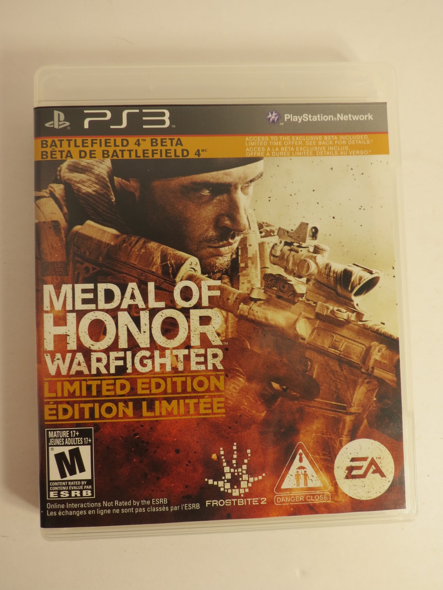 Medal of Honor Warfighter Limited Edition Playstation 3 PS3 Game CIB