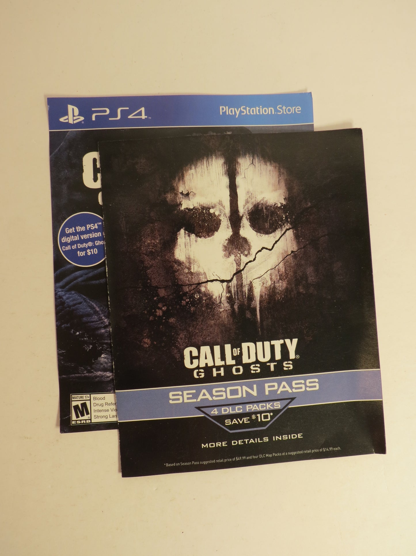 Call of Duty Ghosts Playstation 3 PS3 Game CB
