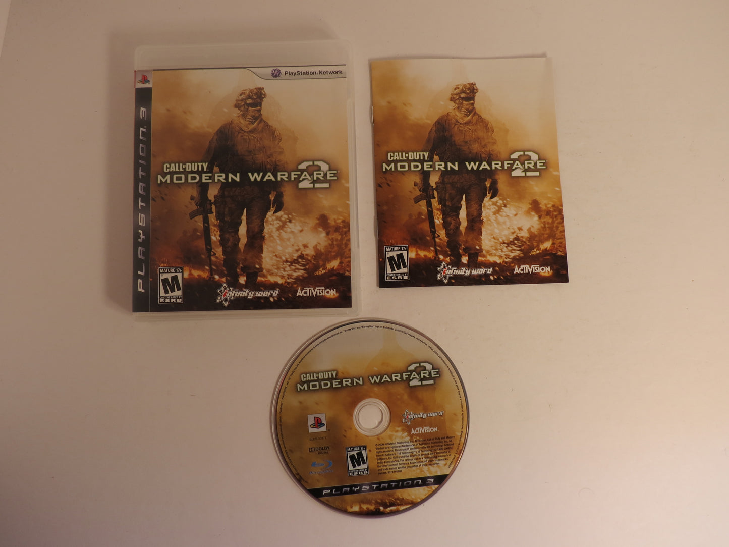 Call of Duty Modern Warfare 2 Playstation 3 PS3 Game CIB