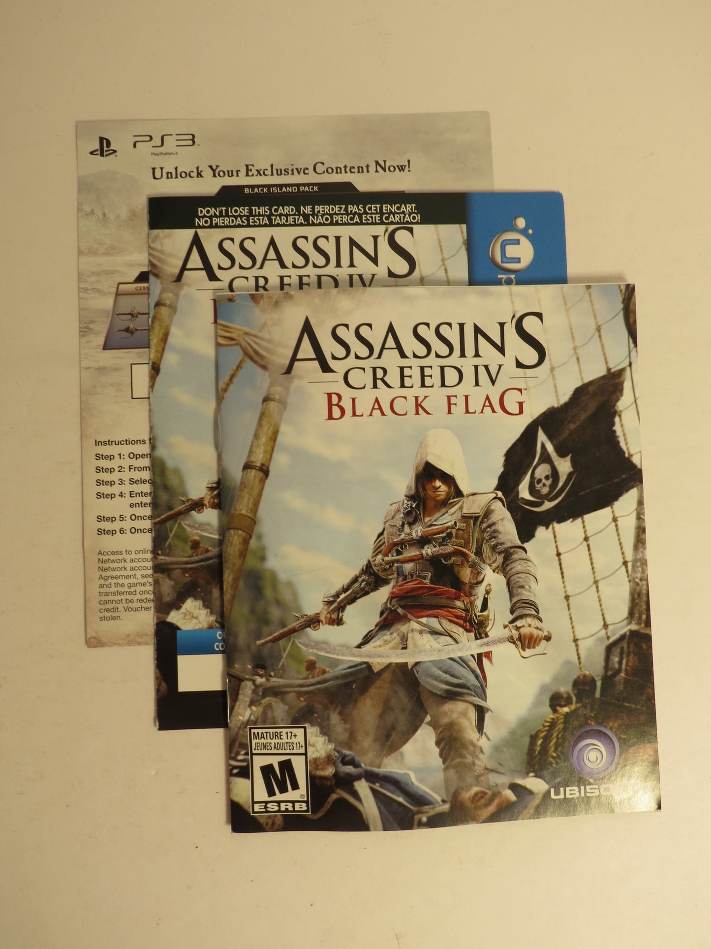 Assassins Creed IV Black Flag Playstation 3 PS3 Game CIB