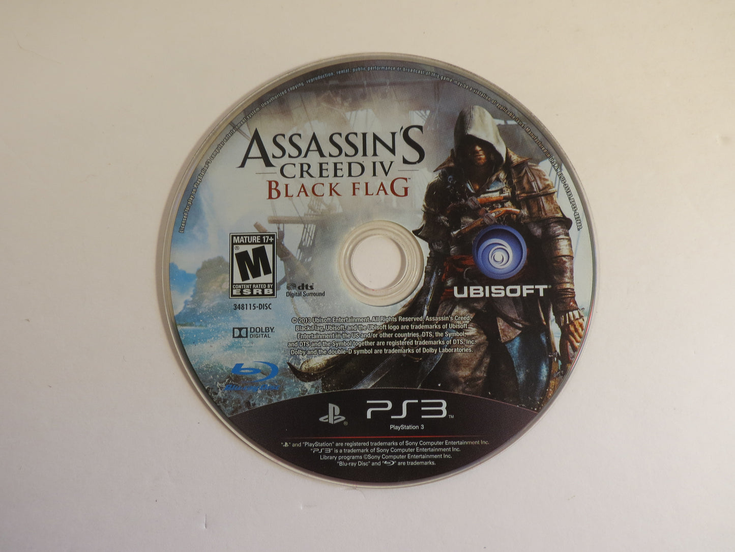 Assassins Creed IV Black Flag Playstation 3 PS3 Game CIB