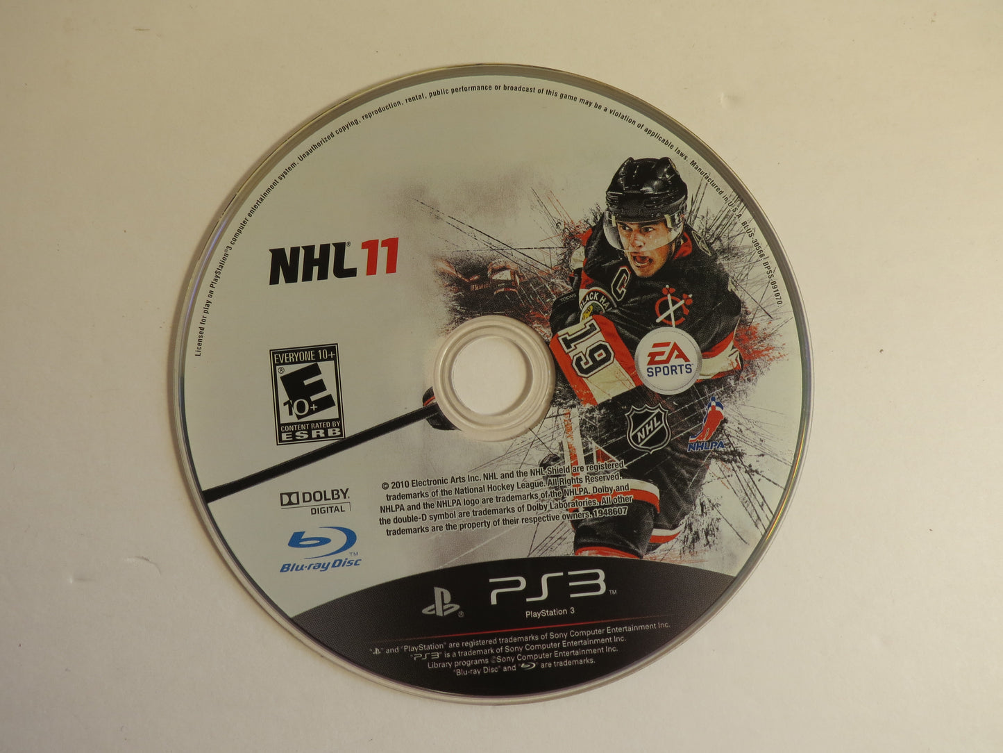 NHL 11 Playstation 3 PS3 Game CIB