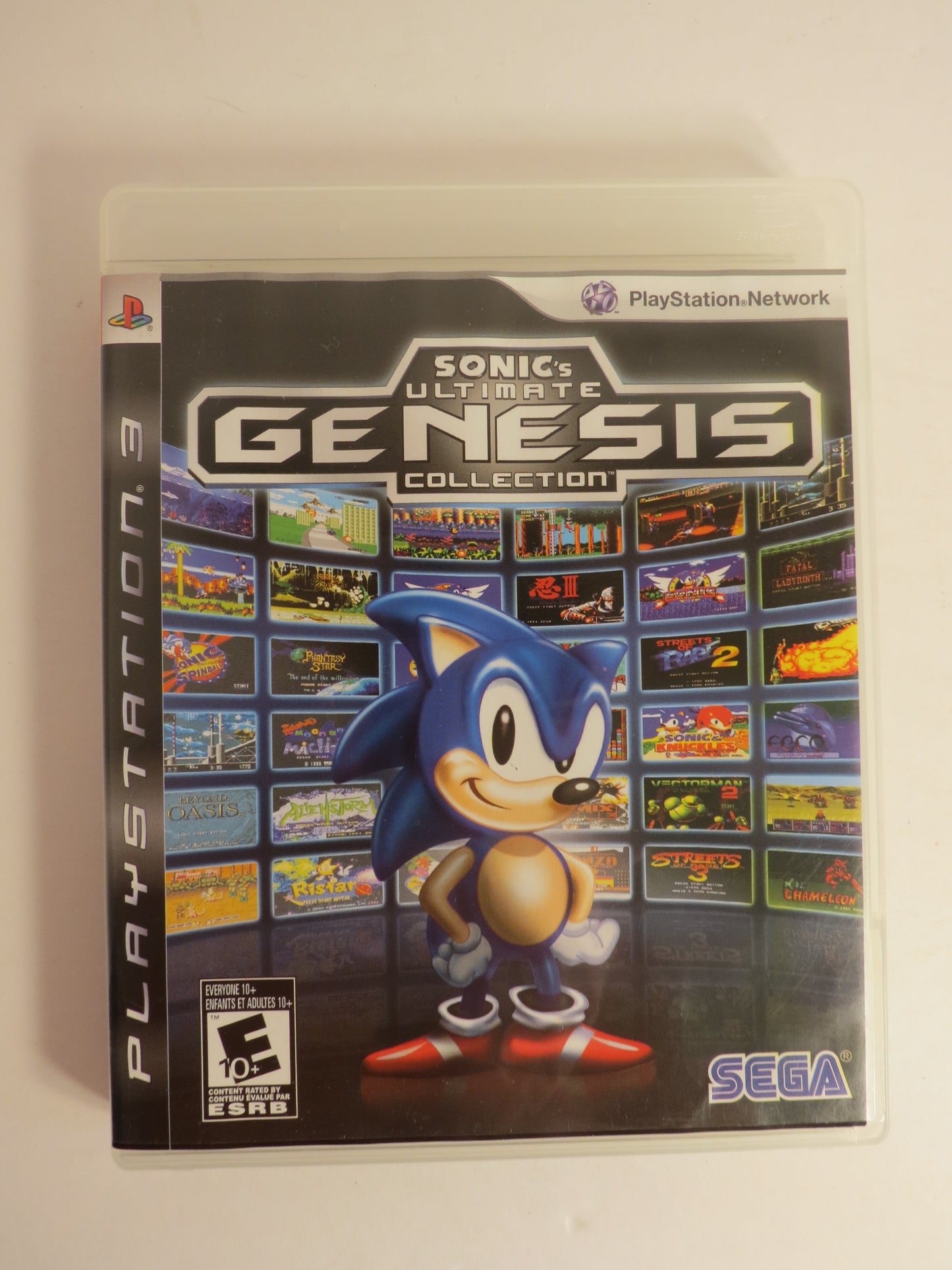 Sonic's Ultimate Genesis Collection Playstation 3 PS3 Game CIB