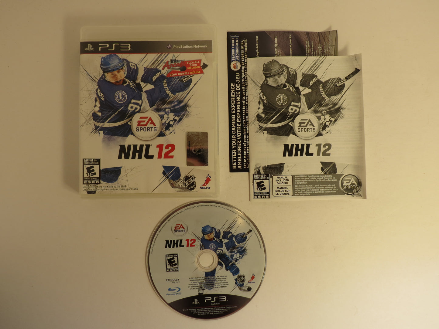 NHL 12 Playstation 3 PS3 Game CIB