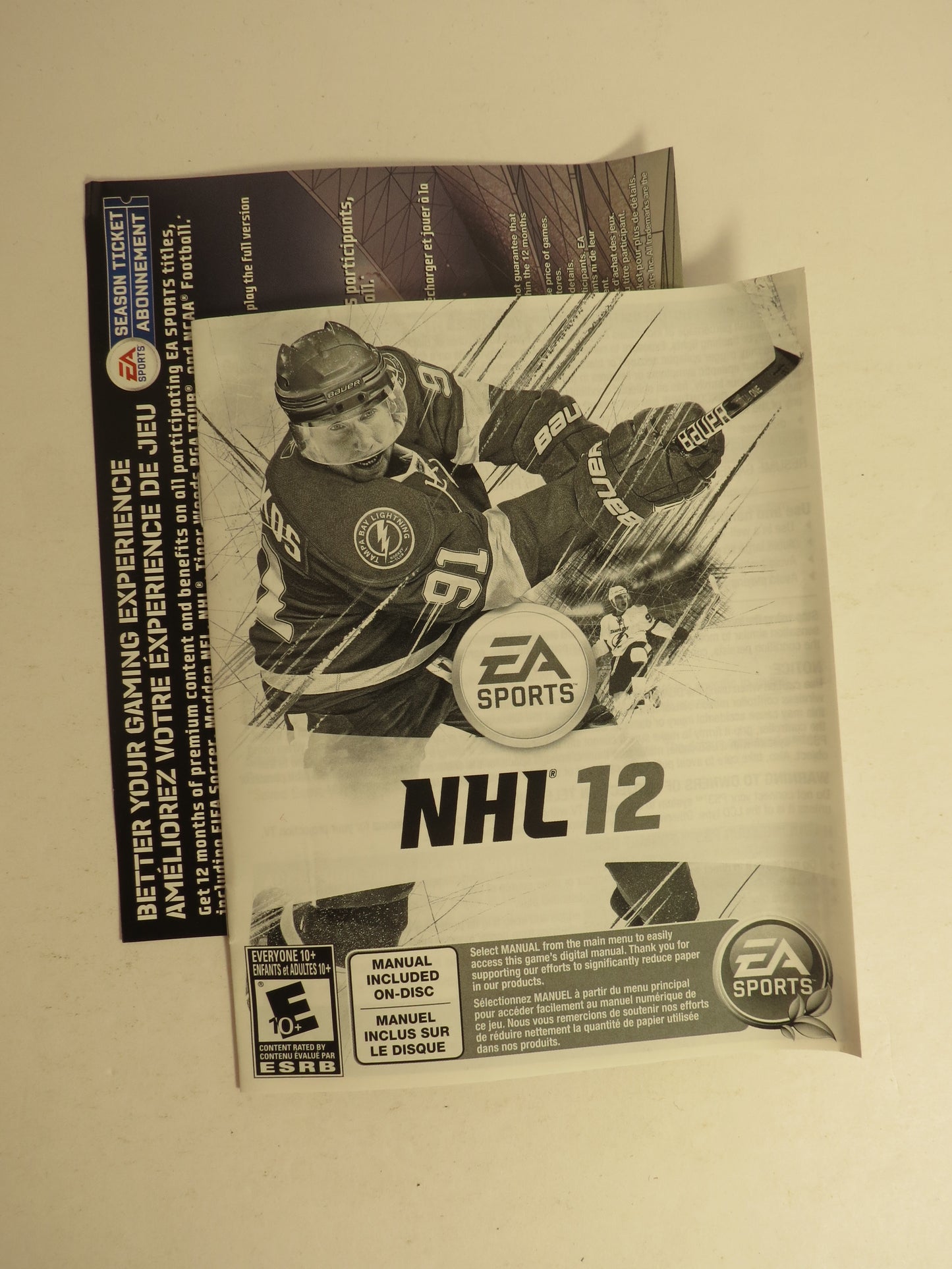 NHL 12 Playstation 3 PS3 Game CIB