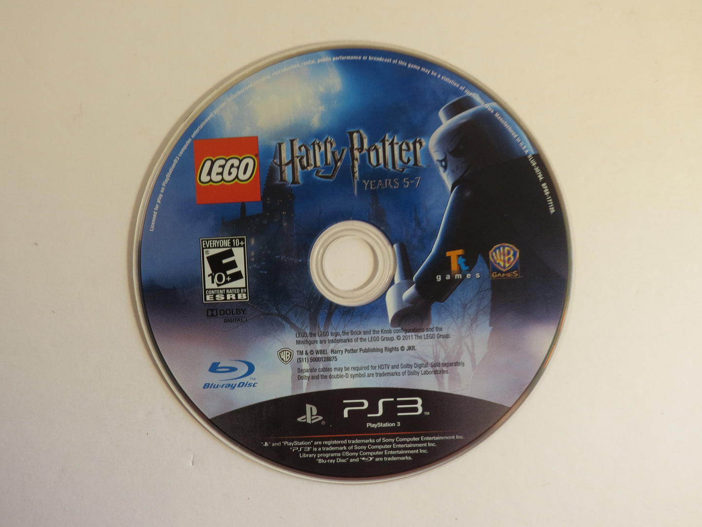 Lego Harry Potter Years 5-7 Playstation 3 PS3 Game CIB