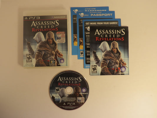 Assassins Creed Revelations Playstation 3 PS3 Game CIB