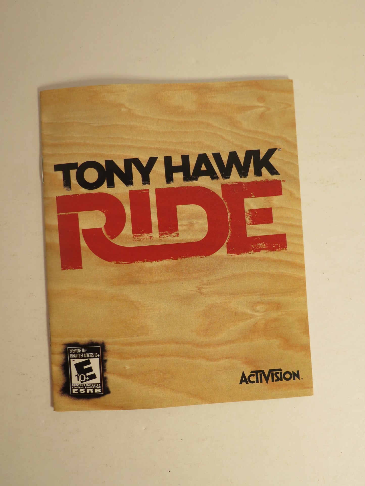 Tony Hawk: Ride Not for Resale Playstation 3 PS3 Game CIB