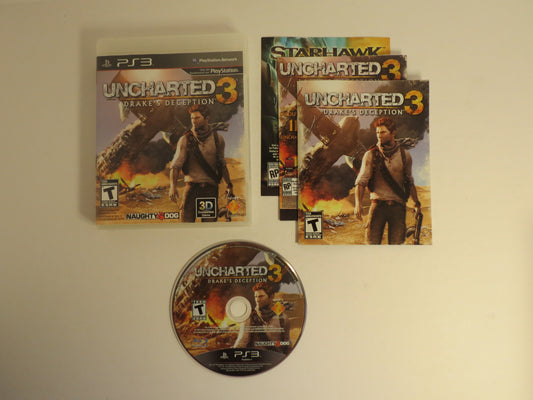 Uncharted 3: Drake's Deception Playstation 3 PS3 Game CIB