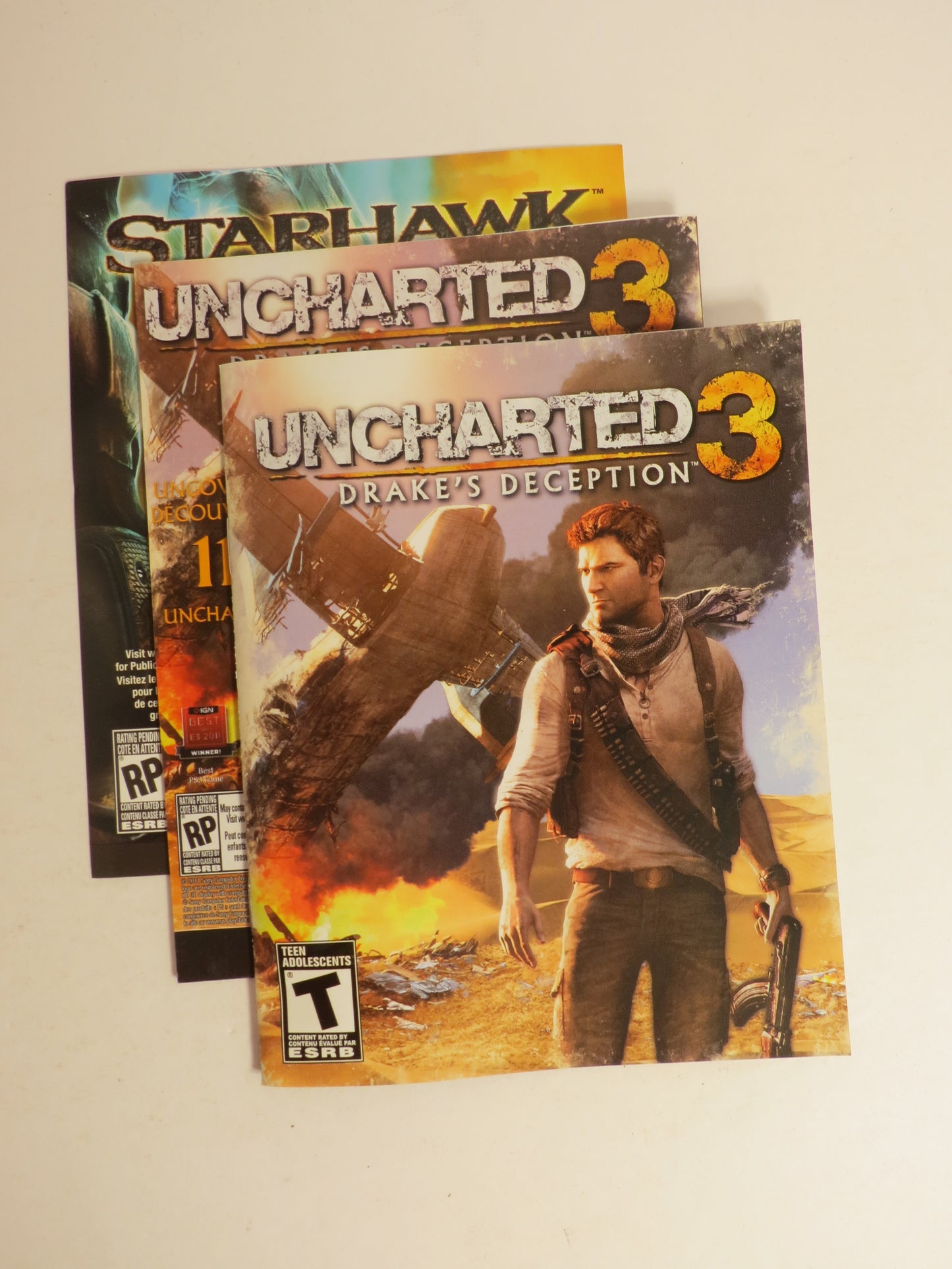 Uncharted 3: Drake's Deception Playstation 3 PS3 Game CIB