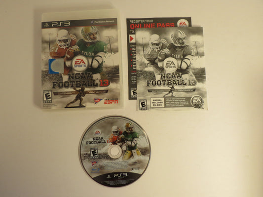NCAA Football 13 Playstation 3 PS3 Game CIB