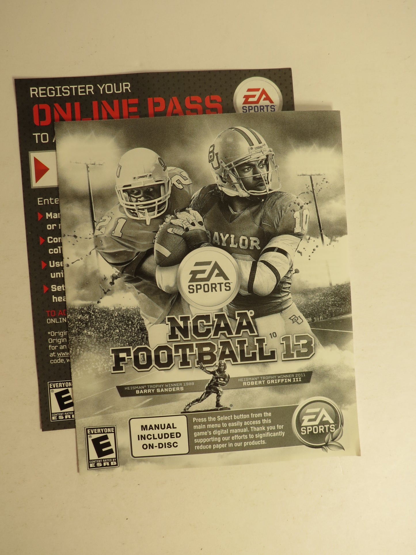 NCAA Football 13 Playstation 3 PS3 Game CIB