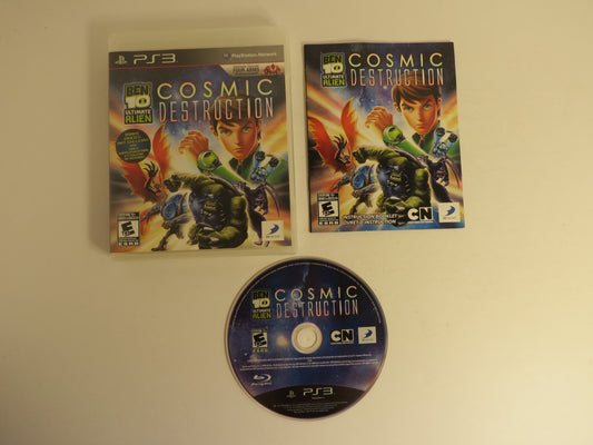Ben 10 Ultimate Alien Cosmic Destruction Playstation 3 PS3 Game CIB