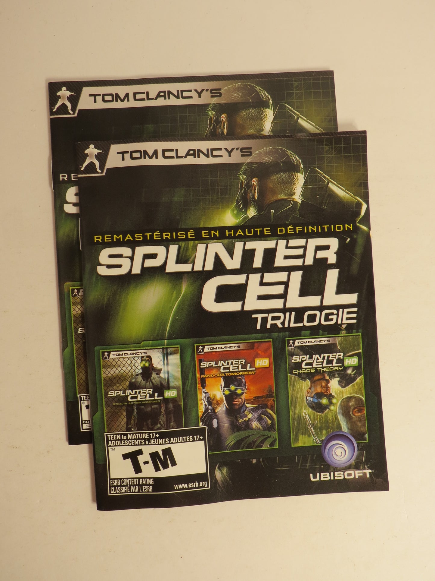 Tom Clancy's Splinter Cell Trilogy HD Playstation 3 PS3 Game CIB
