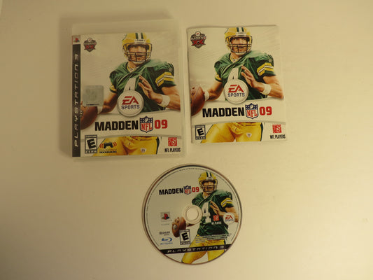 Madden NFL 09 Playstation 3 PS3 Game CIB