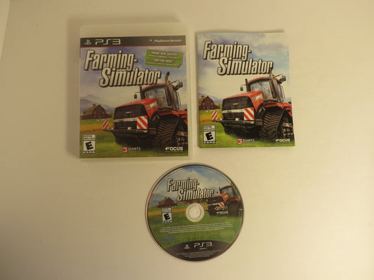 Farming Simulator Playstation 3 PS3 Game CIB