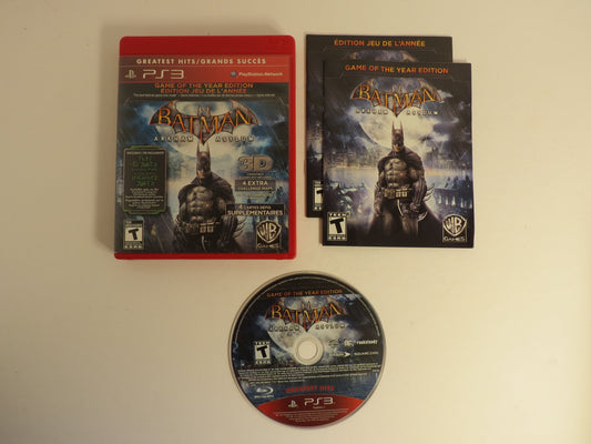 Batman Arkham Asylum GOTY Edition Greatest Hits Playstation 3 PS3 Game CIB