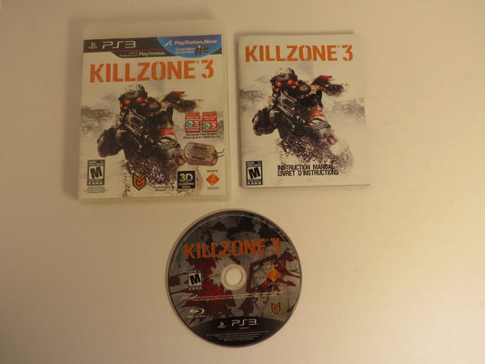 Killzone 3 Playstation 3 PS3 Game CIB