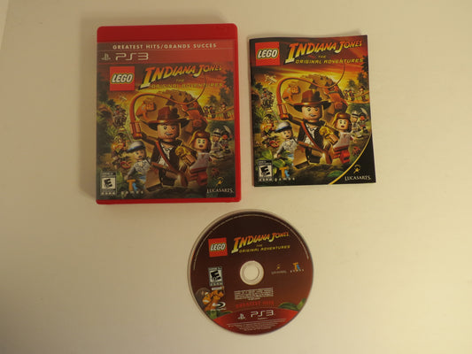 Lego Indiana Jones The Original Adventures Greatest Hits Playstation 3 PS3 Game CIB