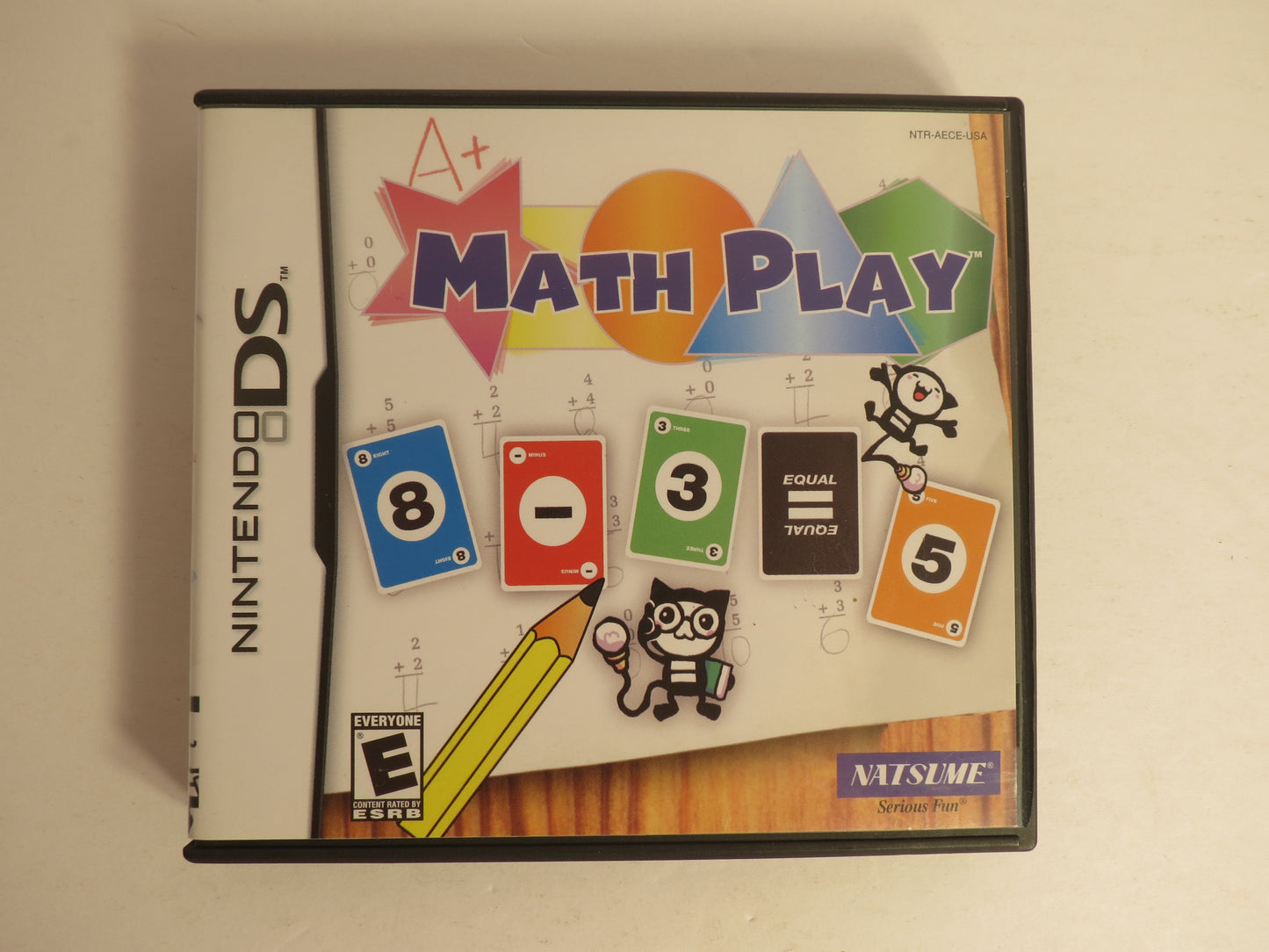 Math Play Nintendo DS Game CIB