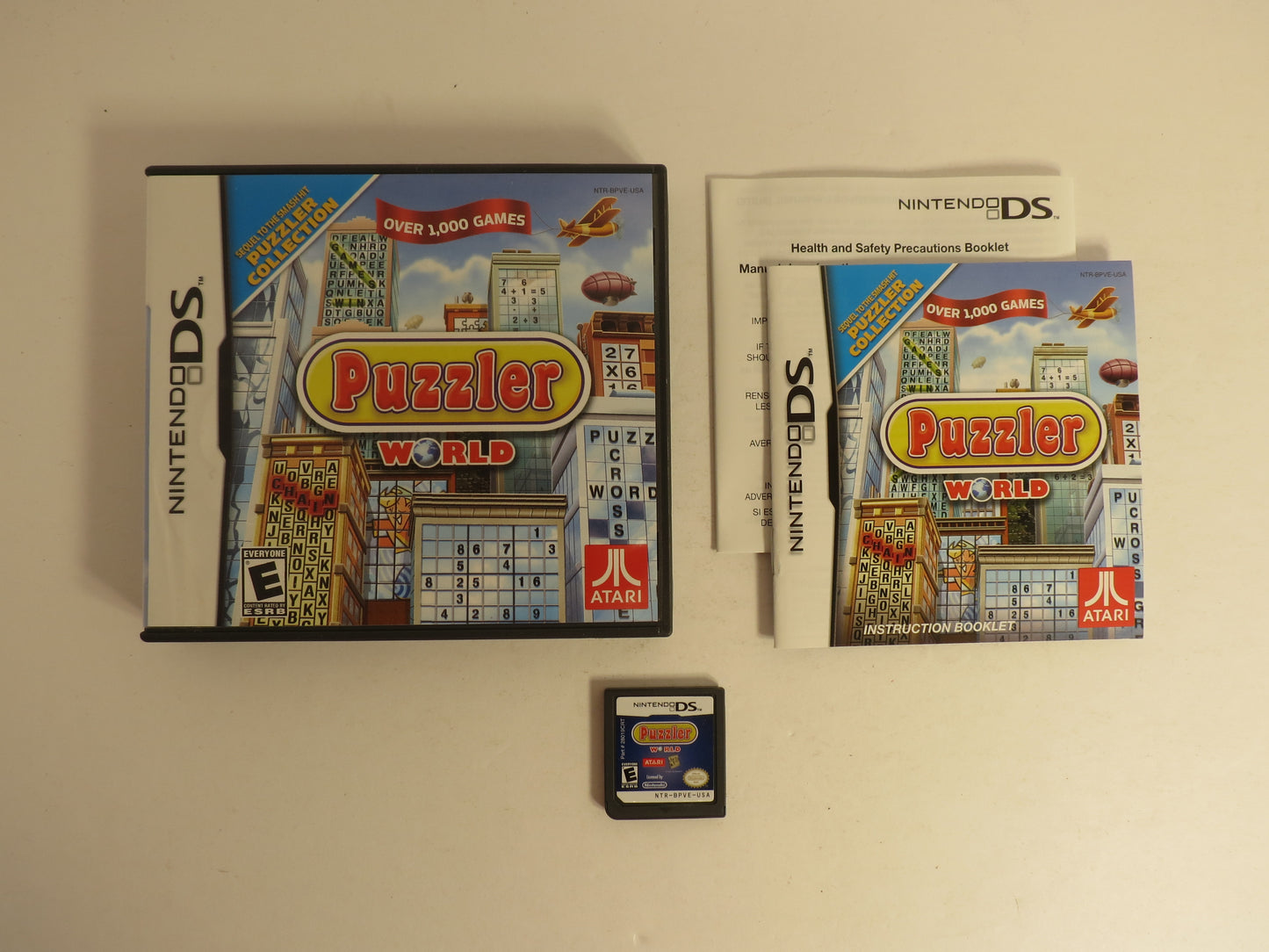 Puzzler World Nintendo DS Game CIB