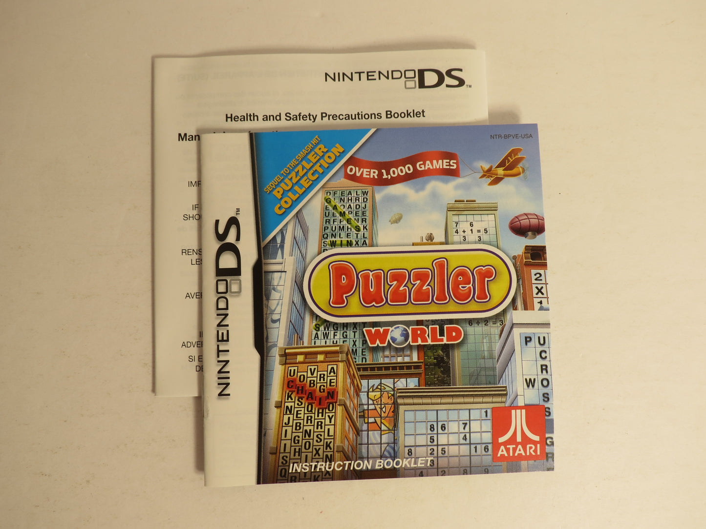 Puzzler World Nintendo DS Game CIB