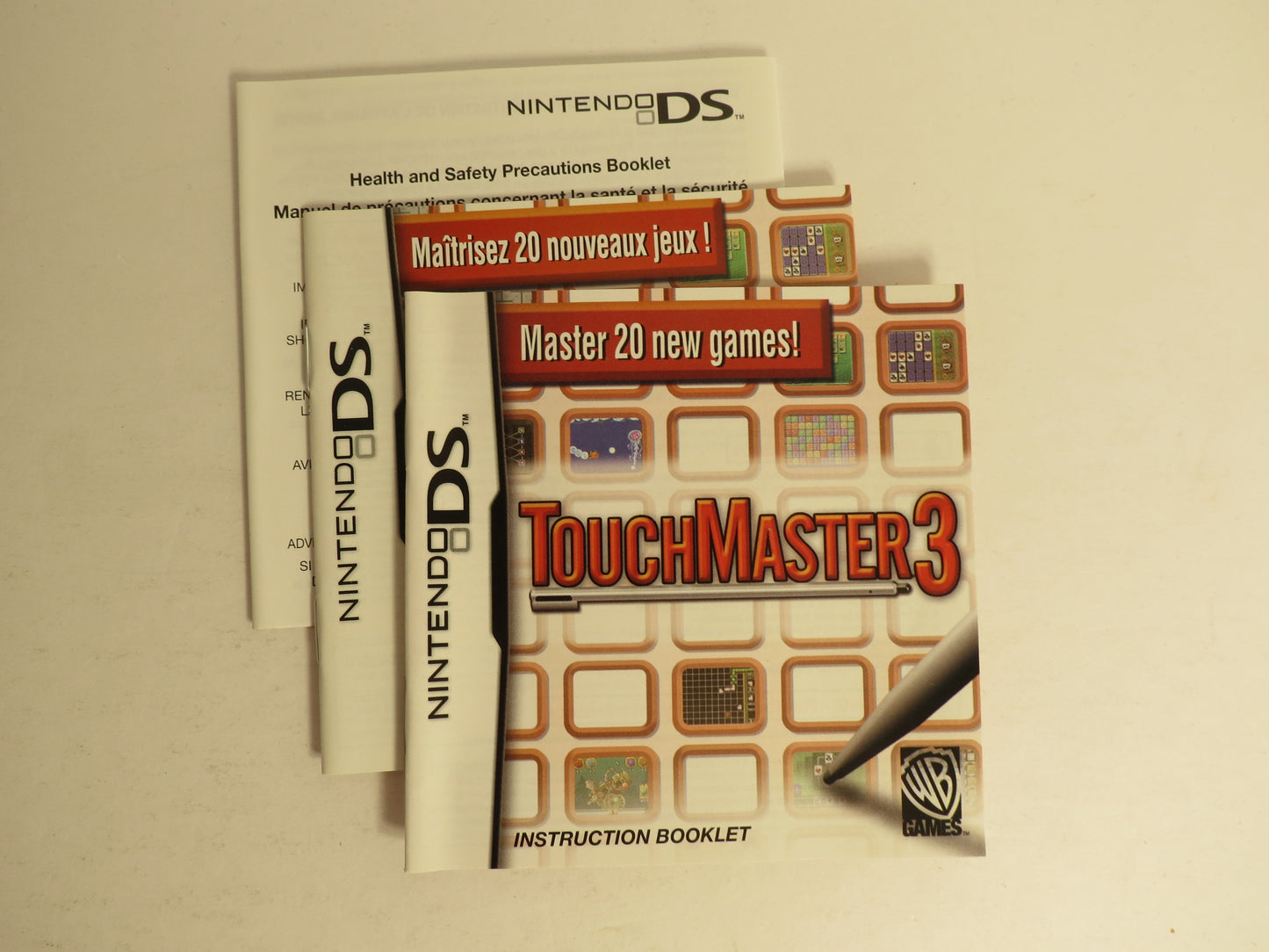 TouchMaster 3 Nintendo DS Game CIB