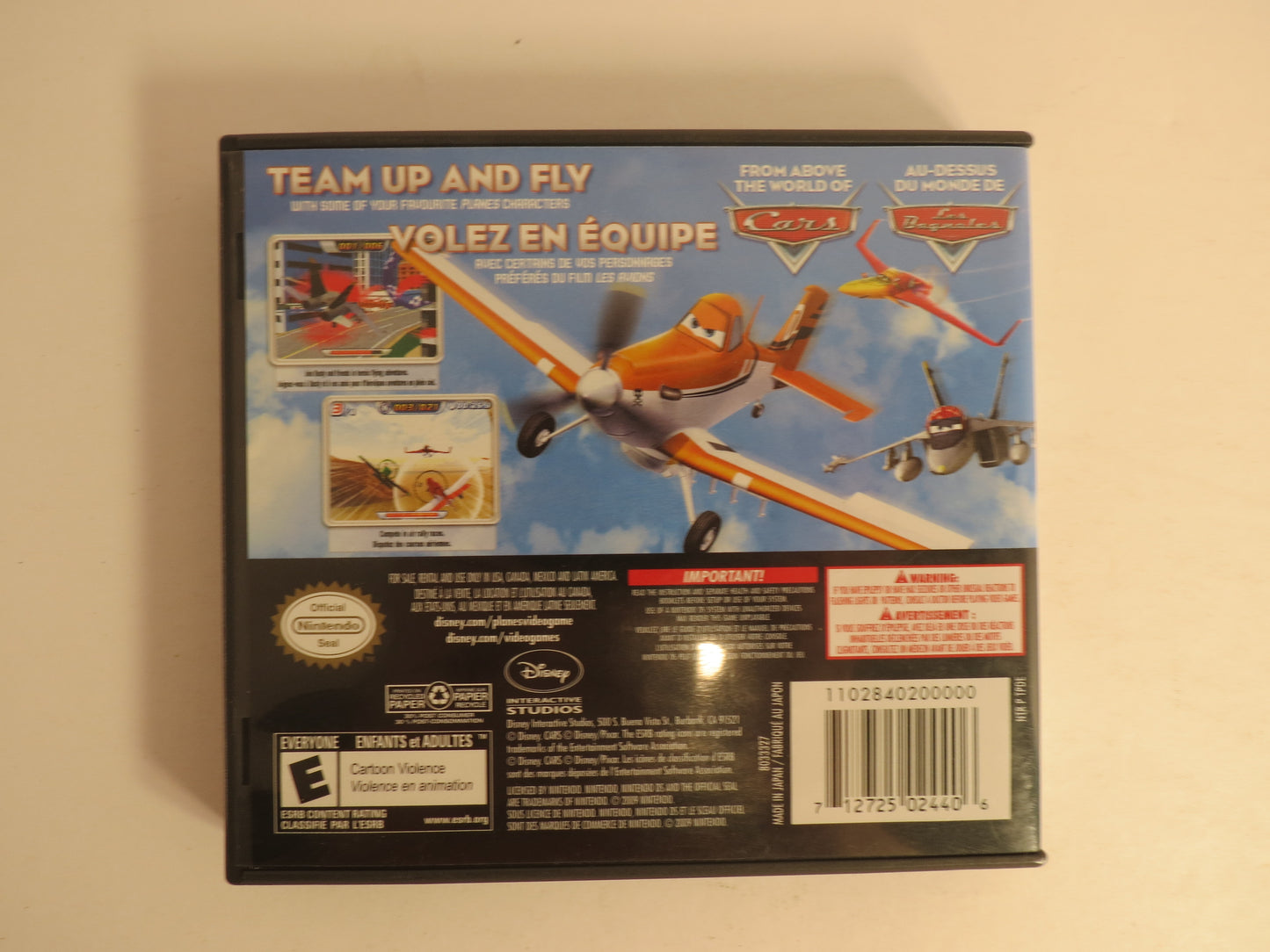 Disney Planes Nintendo DS Game CIB
