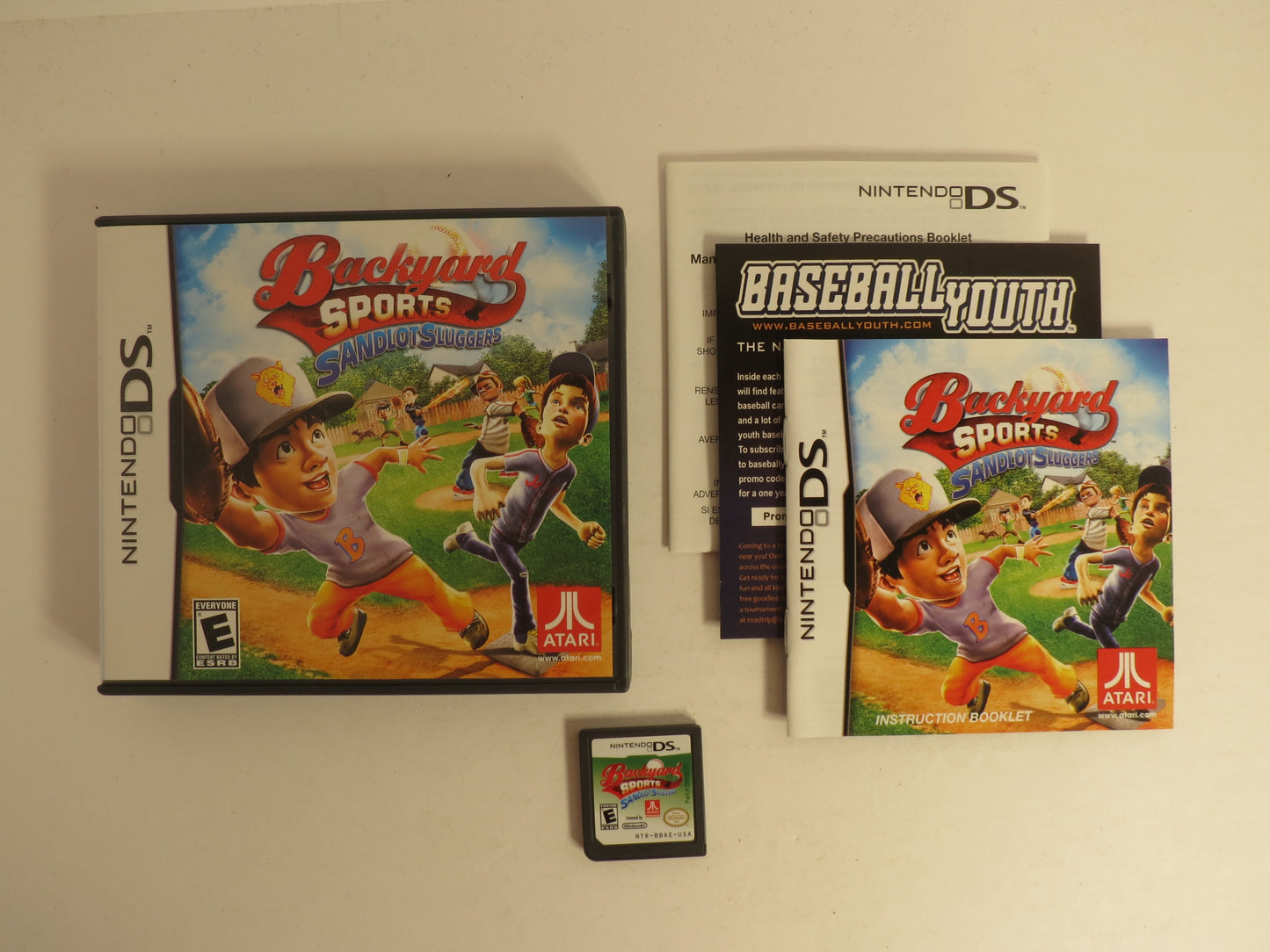 Backyard Sports: Sandlot Sluggers Nintendo DS Game CIB