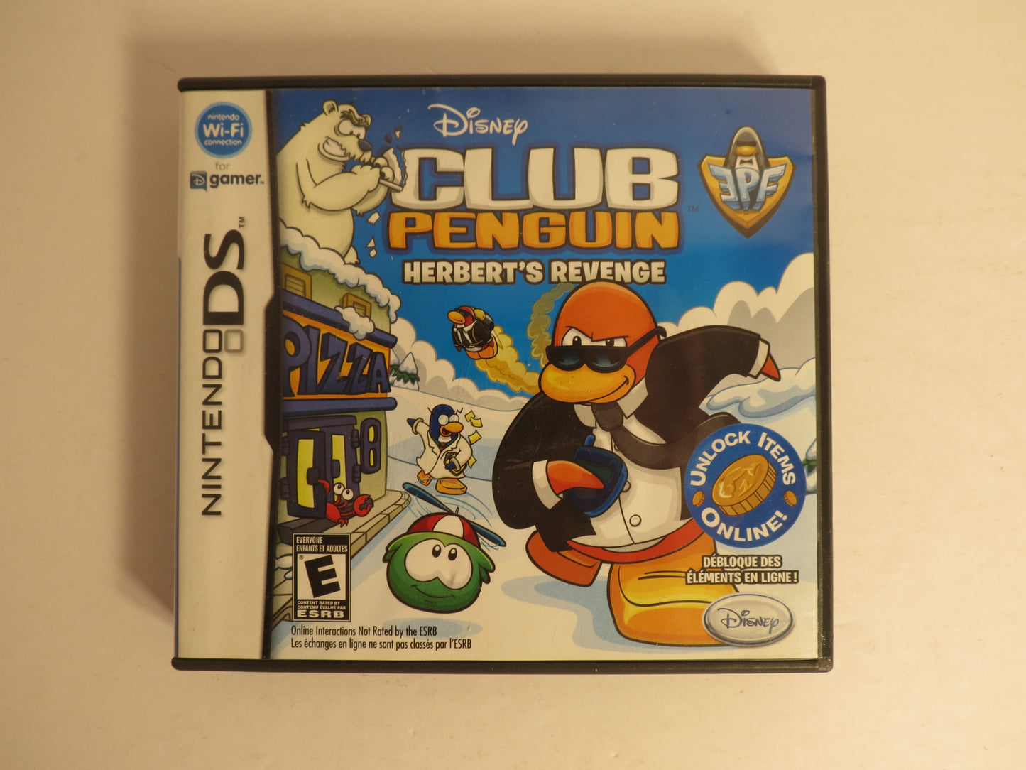 Club Penguin Herbert's Revenge Nintendo DS Game CIB