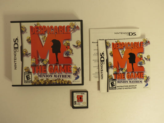 Despicable Me Minion Mayhem Nintendo DS Game CIB