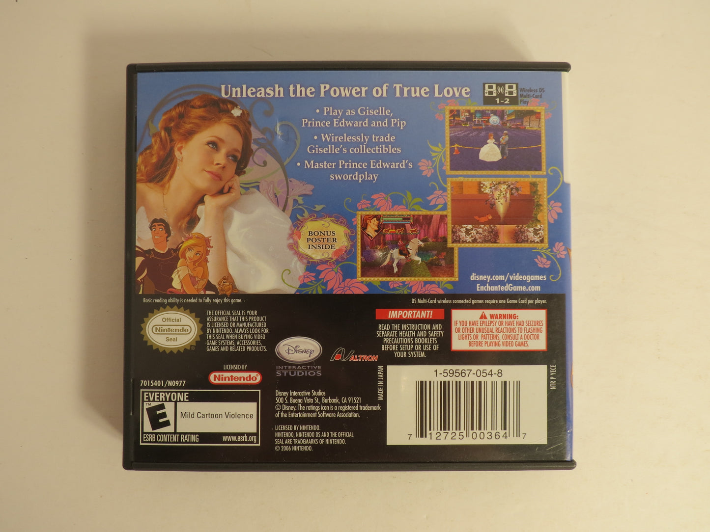 Enchanted Nintendo DS Game CIB