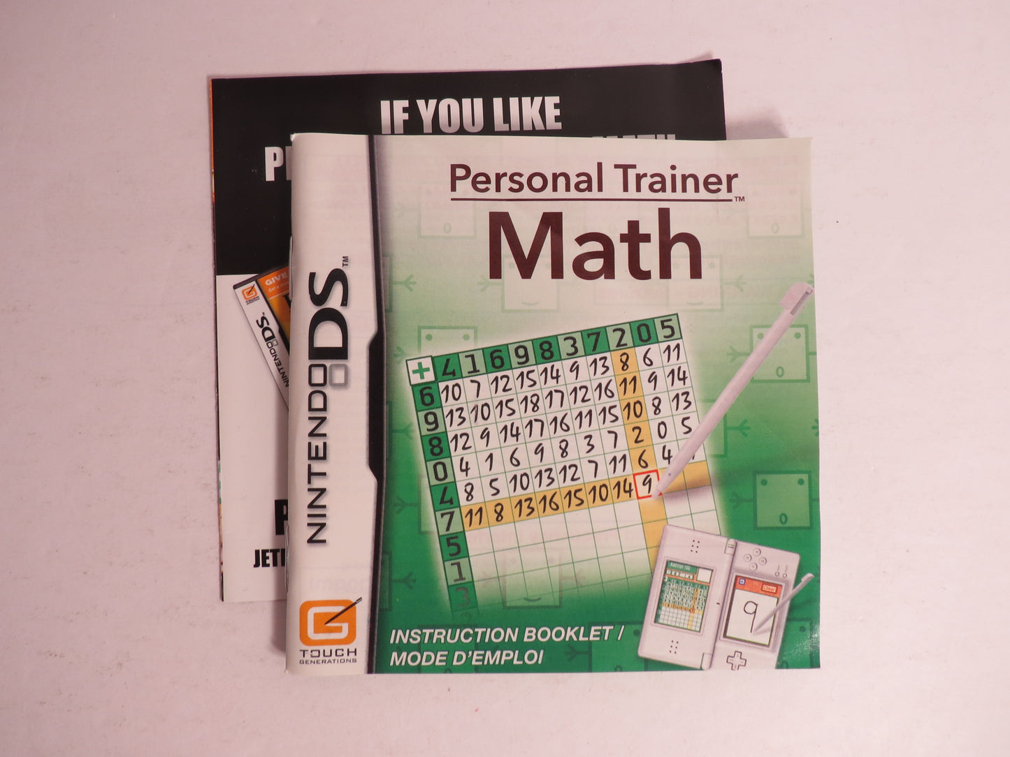 Personal Trainer Math Nintendo DS Game CIB
