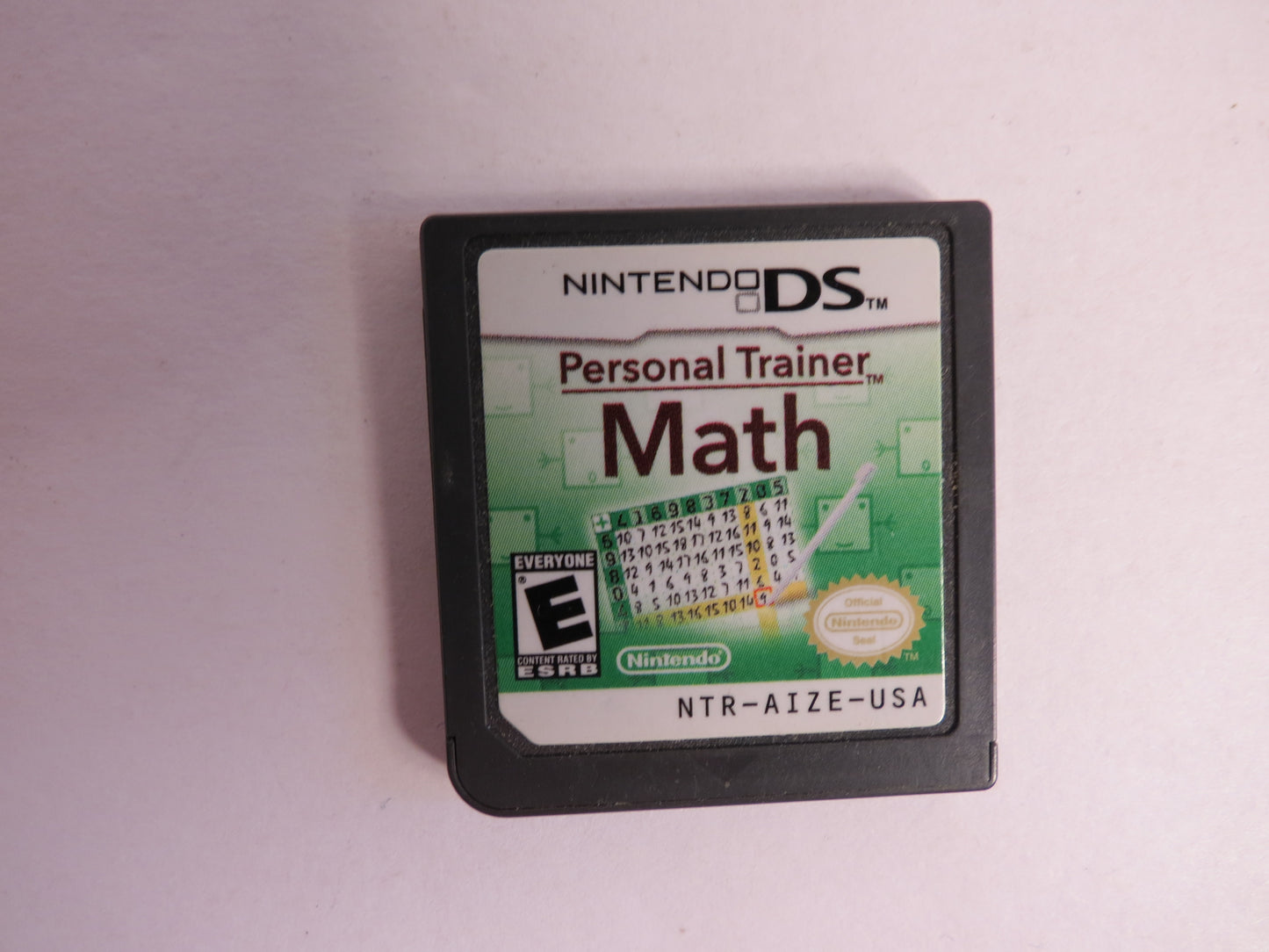 Personal Trainer Math Nintendo DS Game CIB
