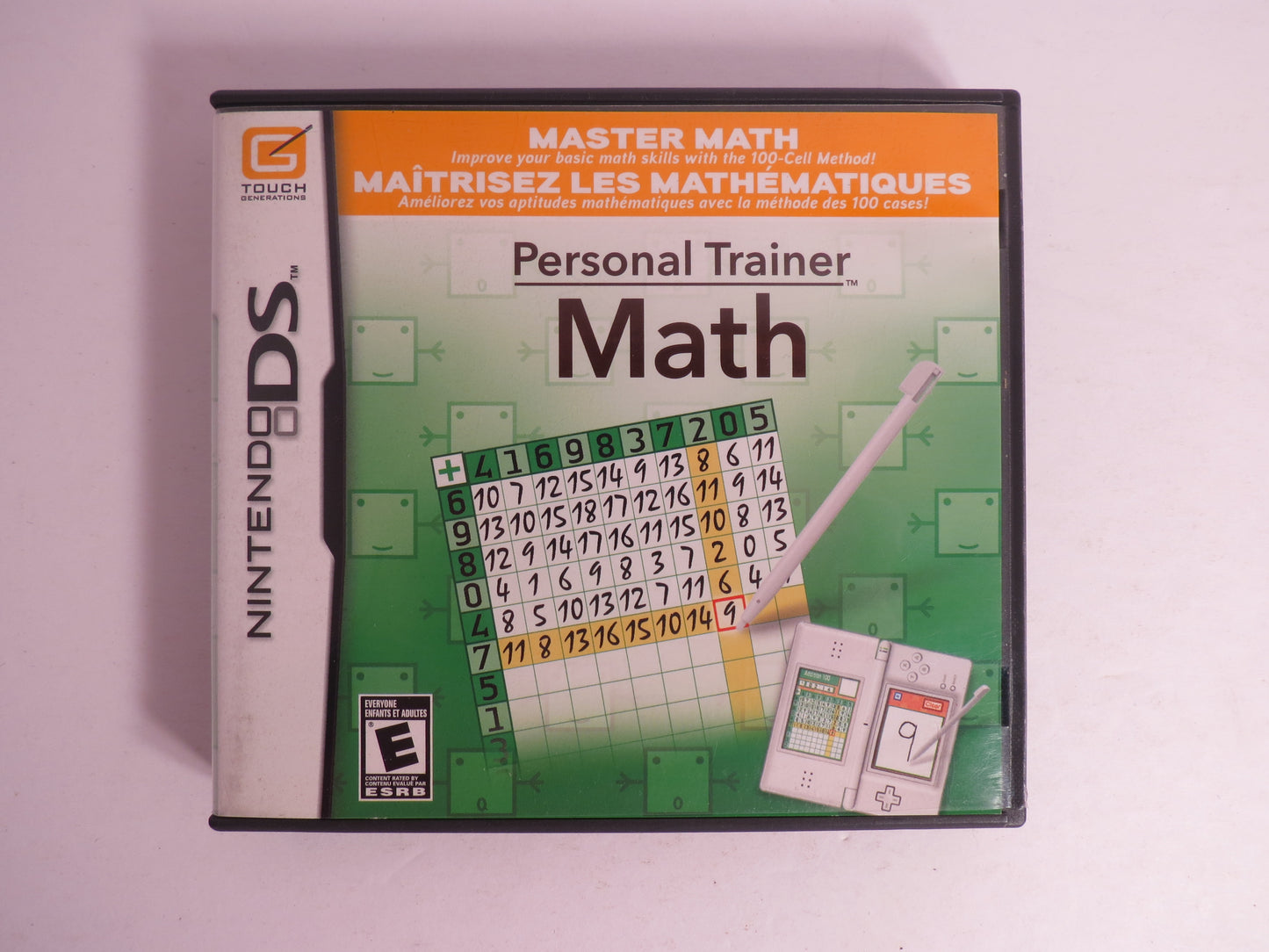 Personal Trainer Math Nintendo DS Game CIB