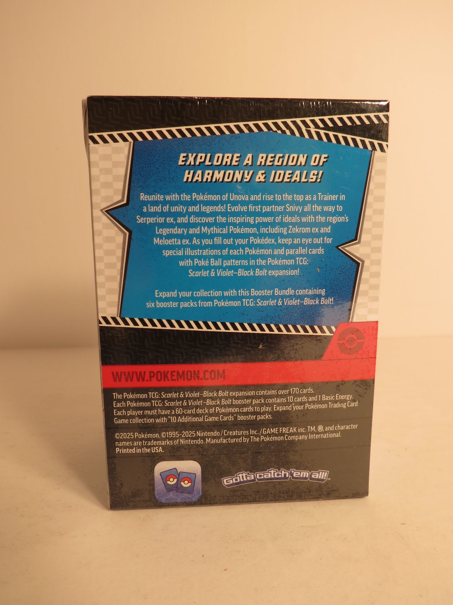 Scarlet & Violet Black Bolt Pokemon Booster Bundle Sealed