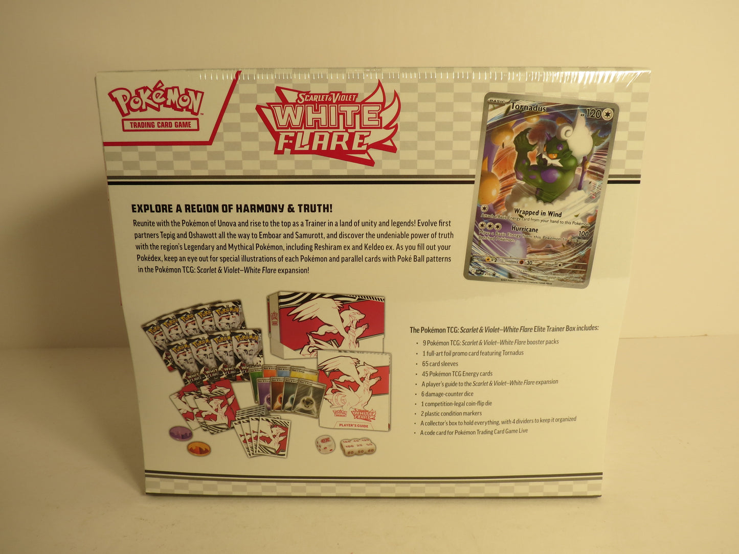 Scarlet & Violet White Flare Pokemon Elite Trainer Box ETB Sealed