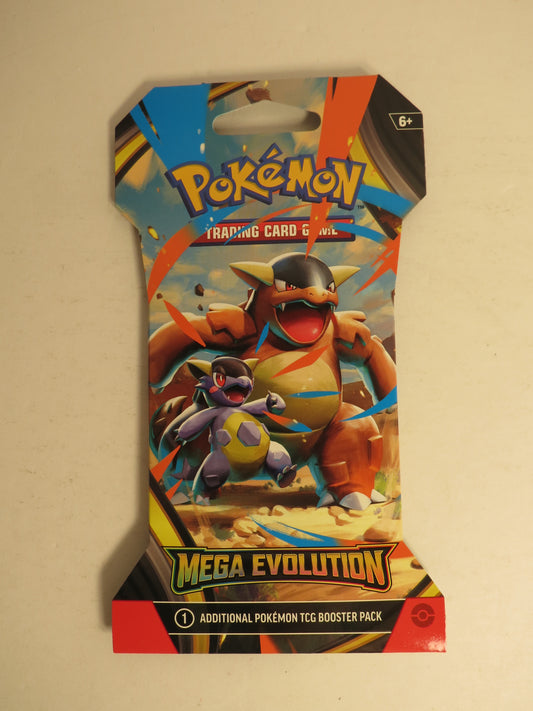 Mega Evolution Base Pokemon Booster Pack Sleeved Kangaskhan