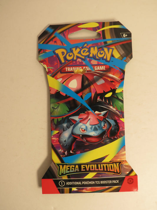 Mega Evolution Base Pokemon Booster Pack Sleeved Venusaur