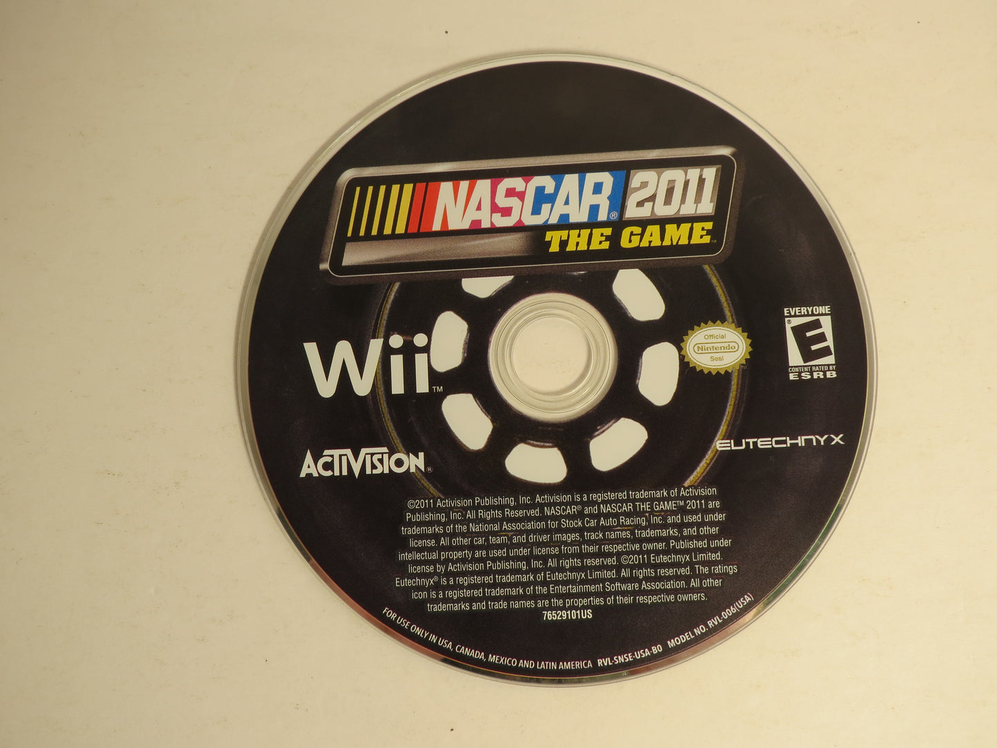 Nascar 2011 The Game Nintendo Wii Game CB