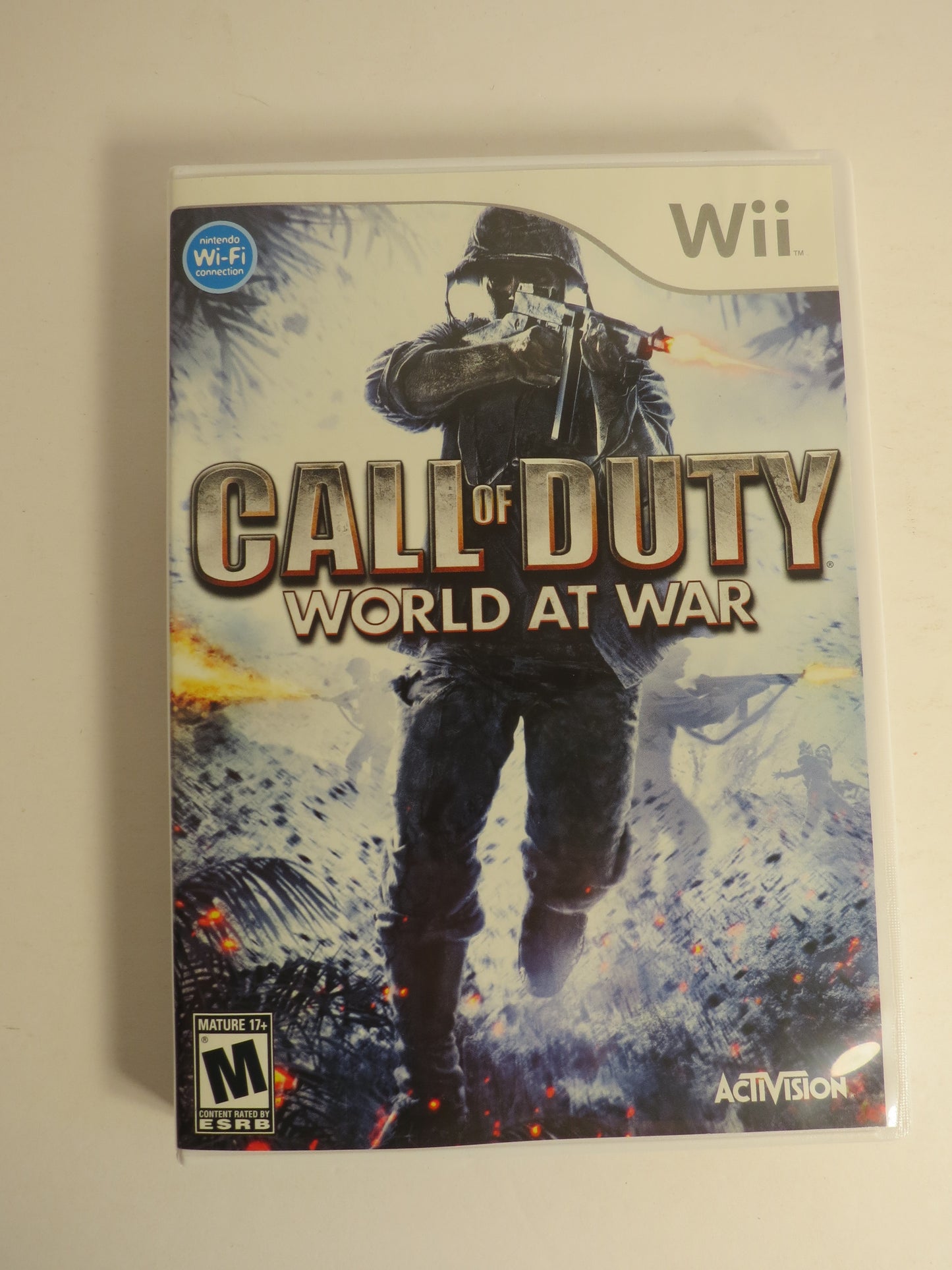 Call of Duty World at War Nintendo Wii Game CB
